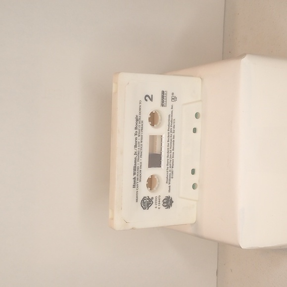 Hank Williams Jr Born to boogie vintage cassette tape 1987 Warner Bros records - Picture 6 of 9